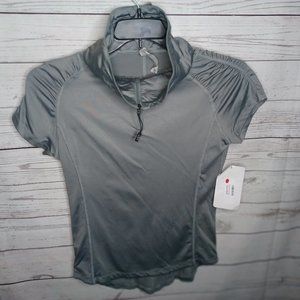 BG BARGRAY WOMEN'S SMALL ZIP GOLF TOP